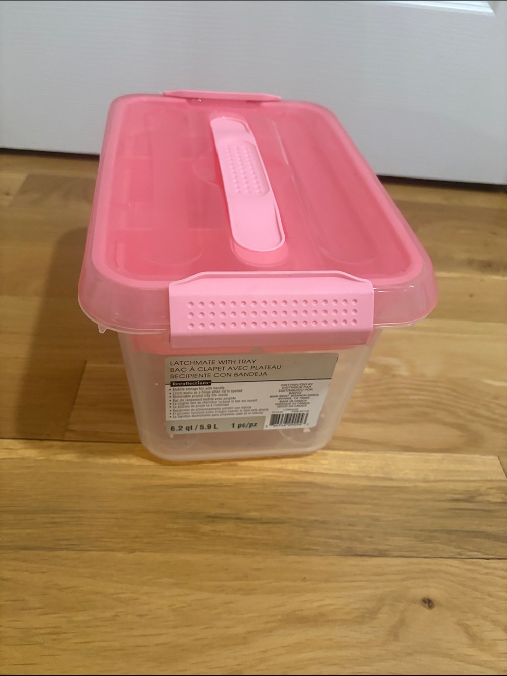 Recollections Latchmate with Tray 6.2 quarts